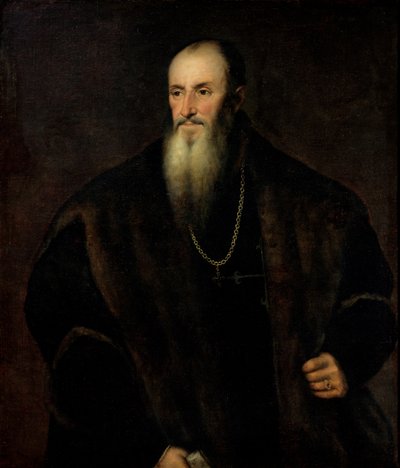 Portret van Nicolas Perrenot de Granvelle, 1548 door Tiziano Vecelli